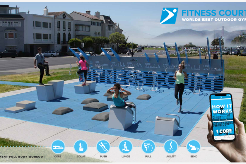 Best places to workout discount outside near me